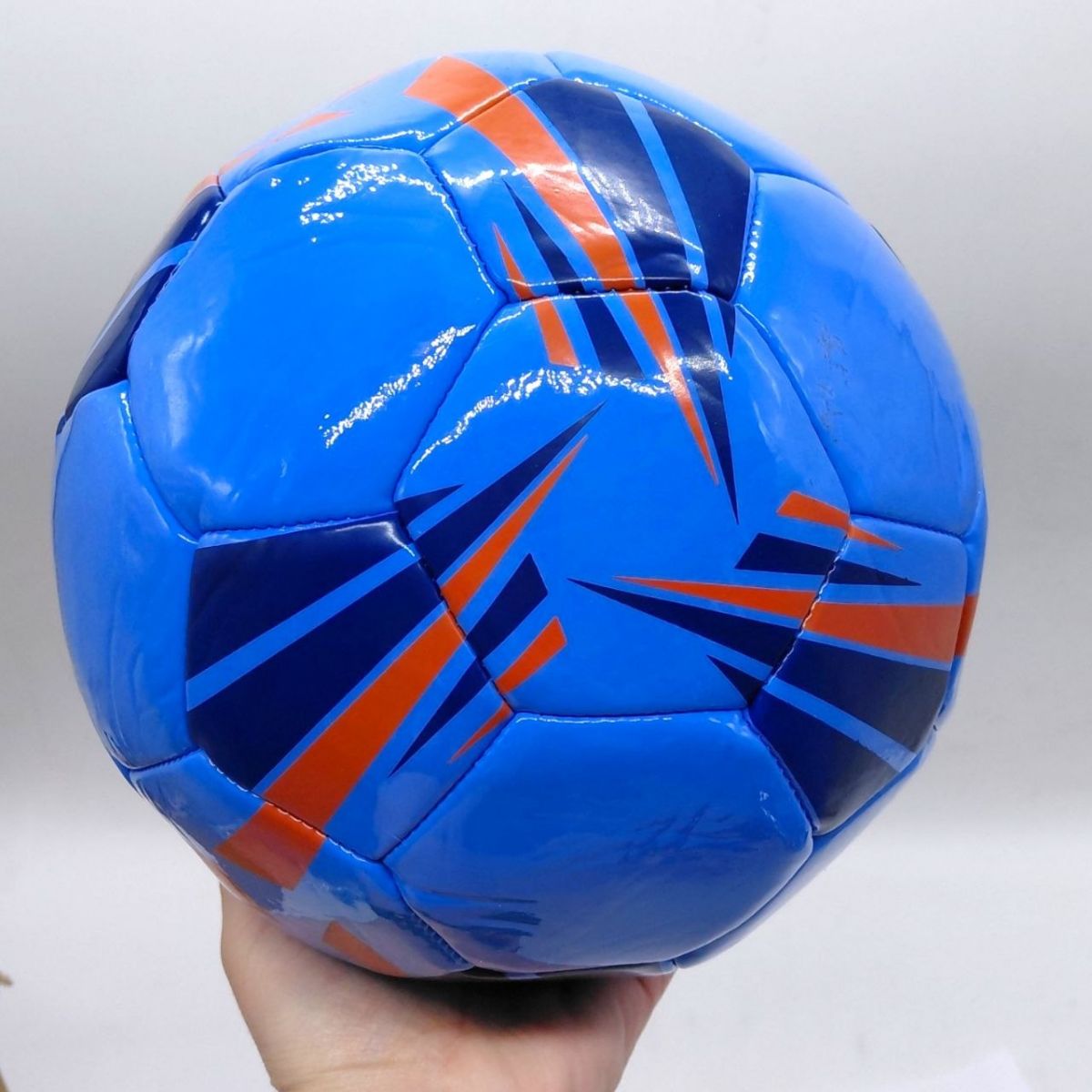 МʼЯЧ ФУТБОЛ №5, PVC 320 ГРАМ, БЛАКИТНИЙ  фото 2