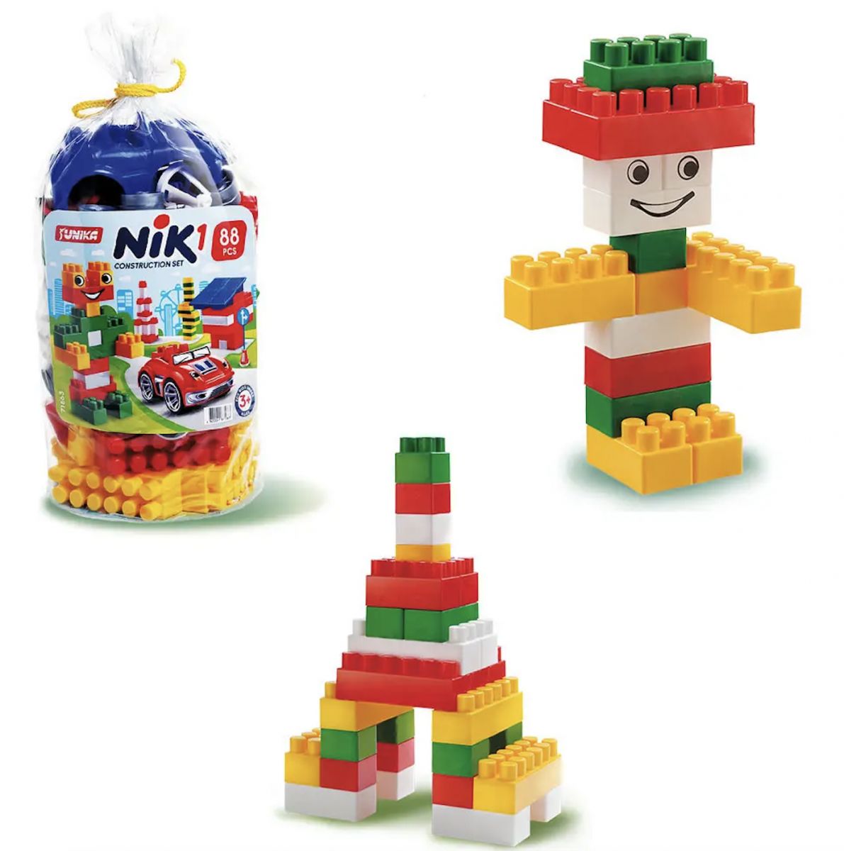 Конструктор дитячий "NIK-1" (88 дет. )  фото 2