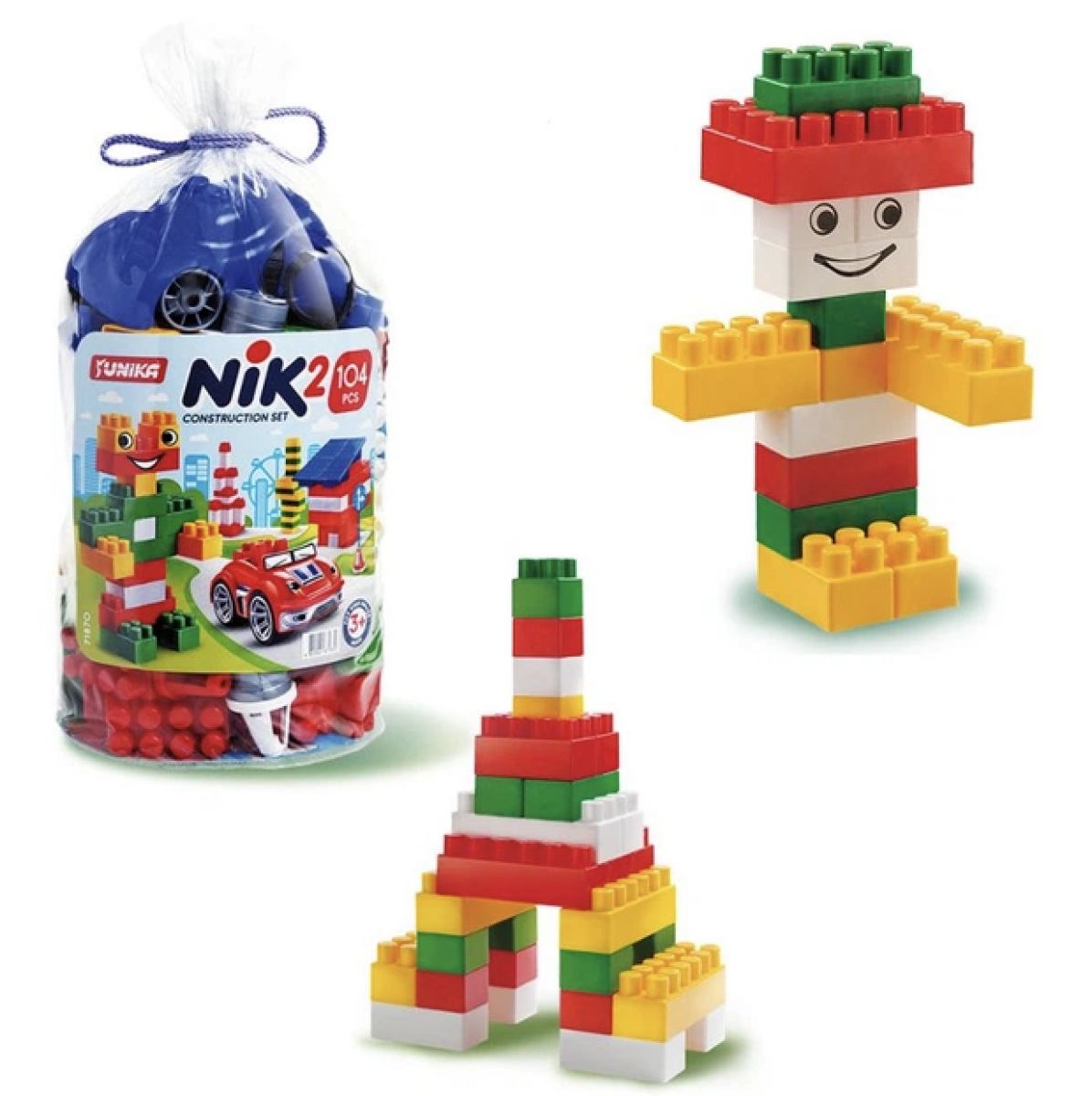Конструктор дитячий "NIK-2" (104 дет. )  фото 2