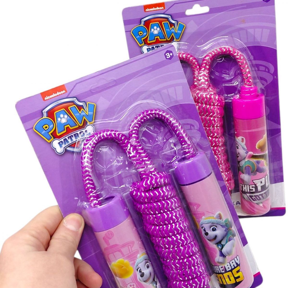 Скакалка дитяча Paw patrol, 2. 2 м МАЛИНОВА  фото 2