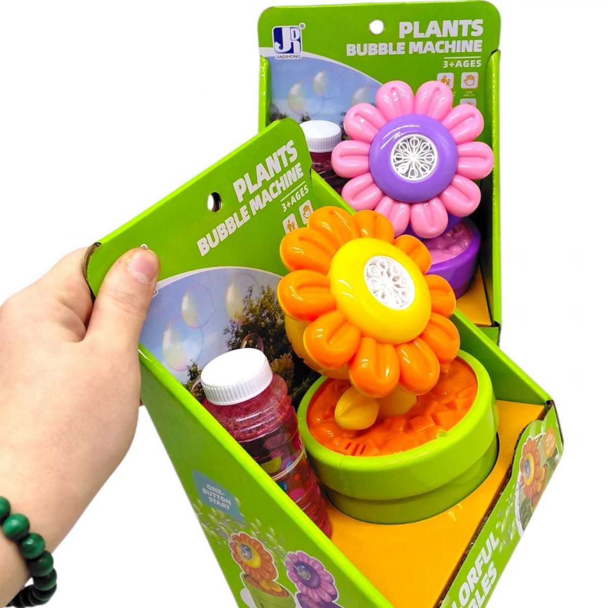 Мыльные пузыри "Цветок" ФИОЛЕТОВЫЙ  фото 2