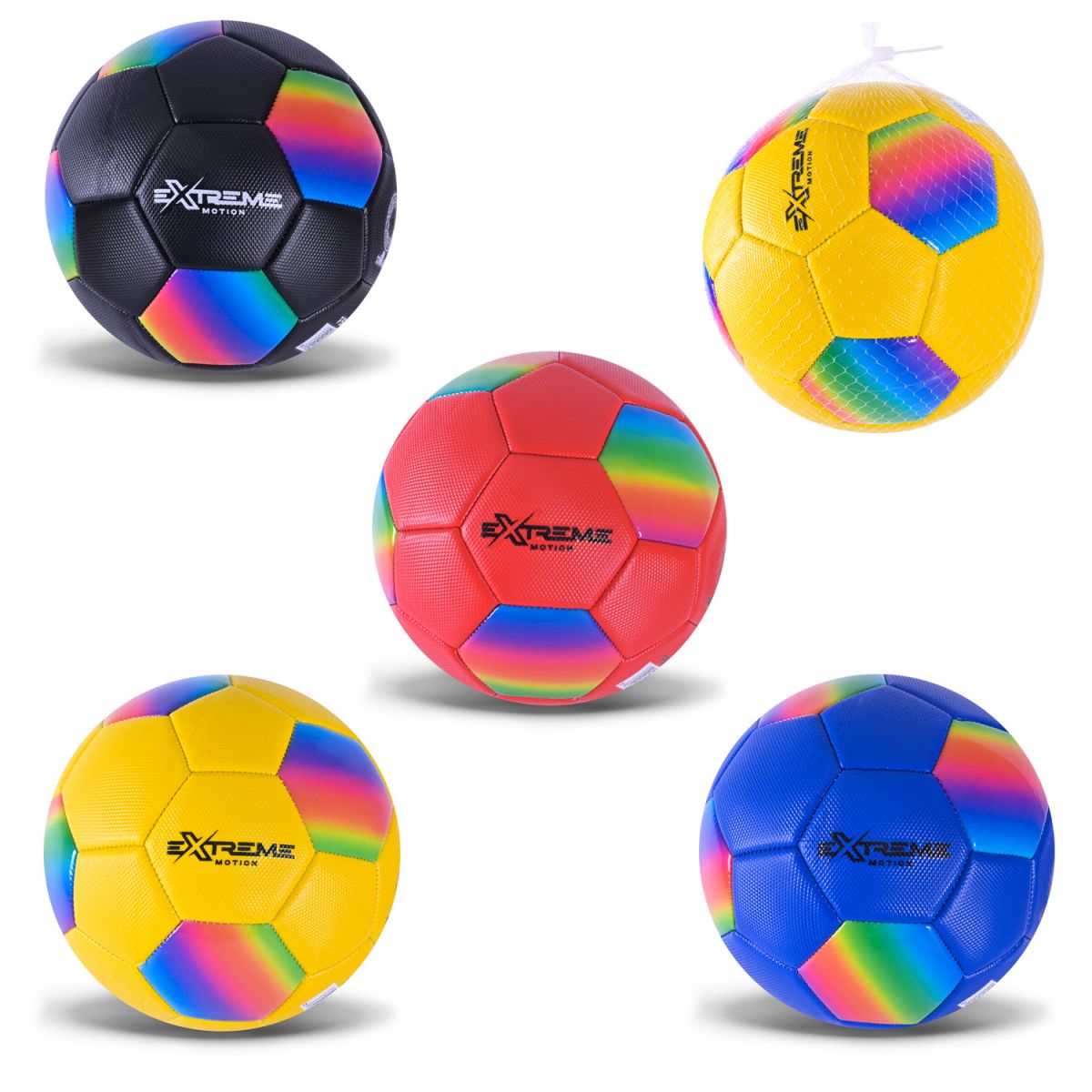 МʼЯЧ ФУТБОЛЬНИЙ №5, PVC 340 ГР, ЖОВТИЙ  фото 2