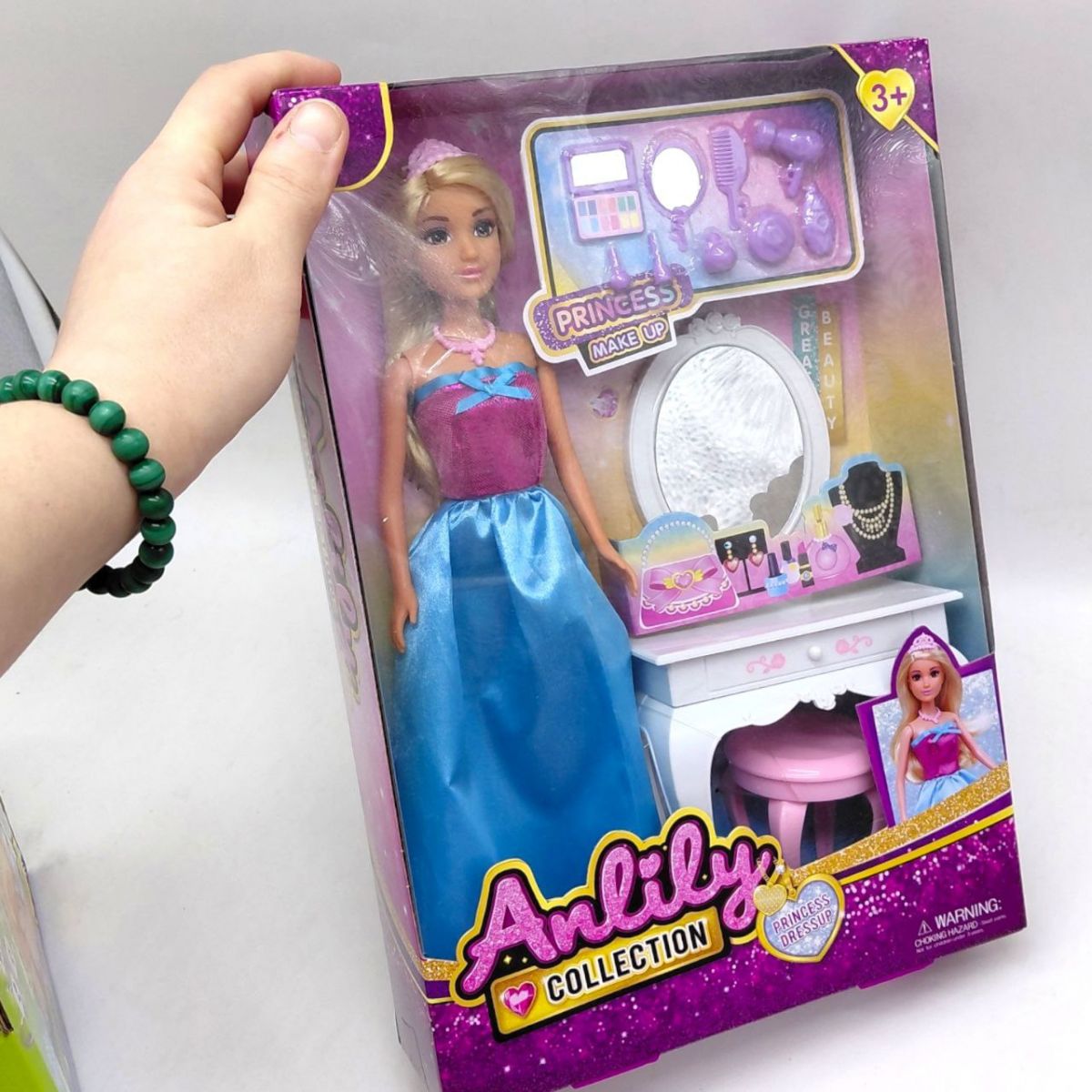 Лялька, висота: 30 см, аксесуари, меблі, в коробці  фото 2