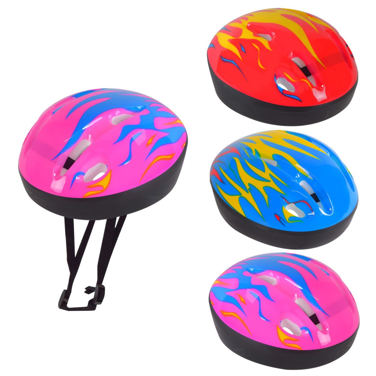 Набiр захисту, шолом (РОЗМІР 24. 5*20 см) СИНІЙ  фото 2