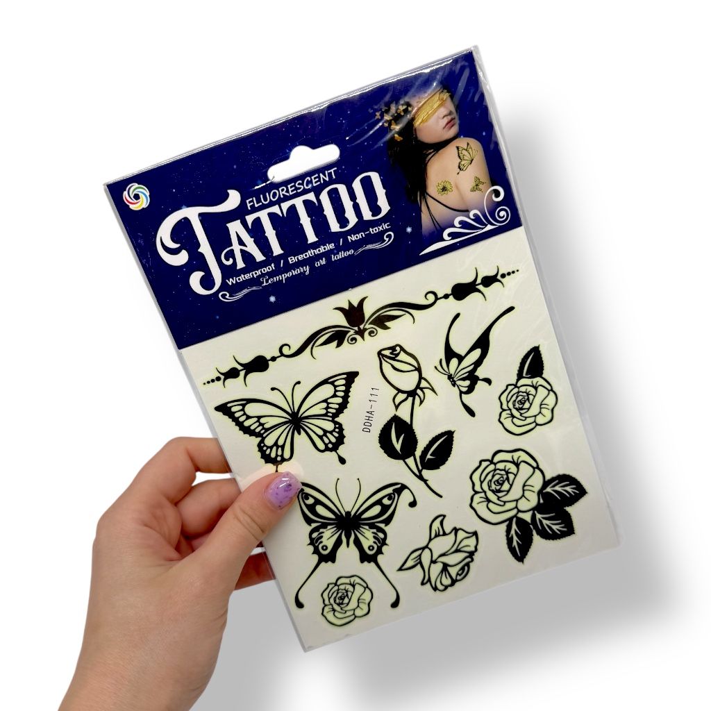 Тимчасове тату люміносцентне  фото 2