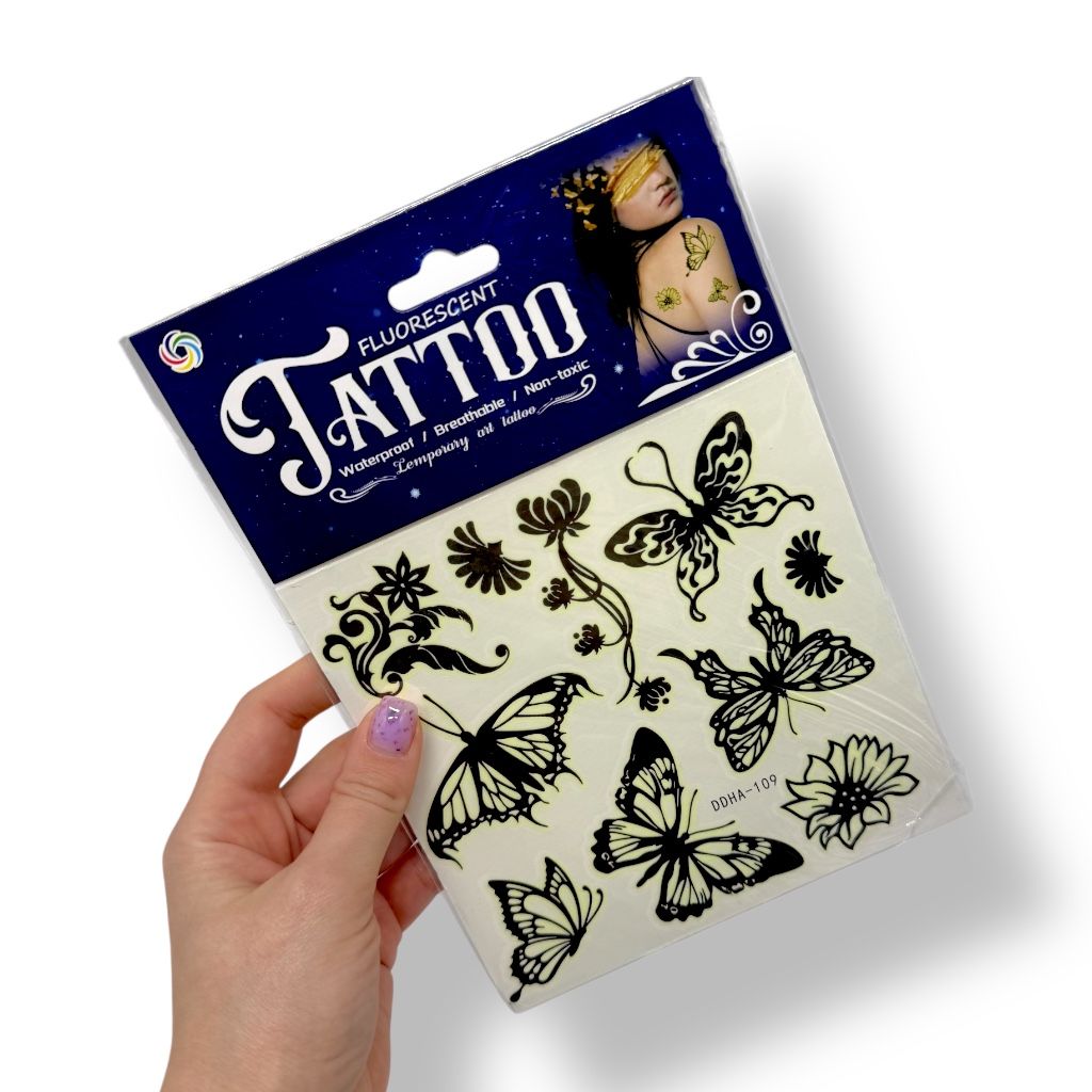 Тимчасове тату люміносцентне  фото 2