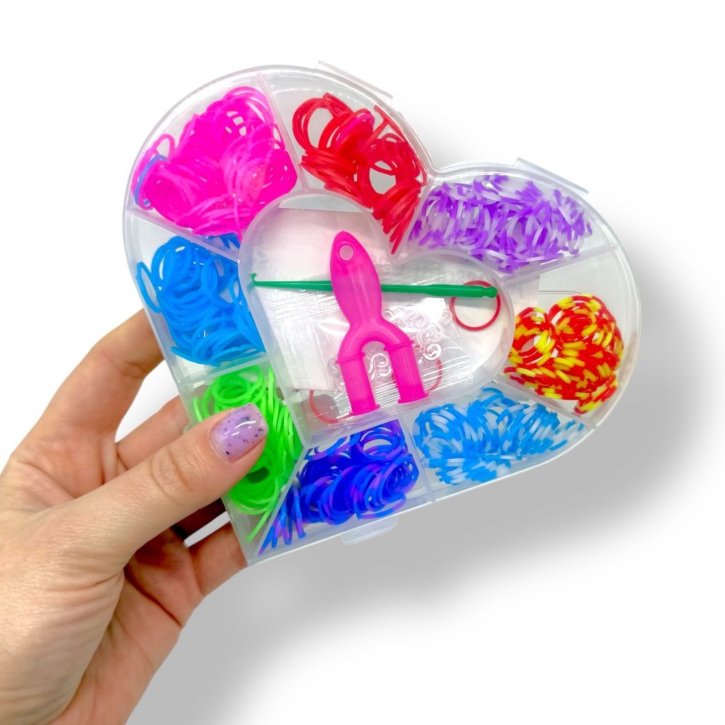 Резинки для плетіння (СЕРЦЕ)  фото 2