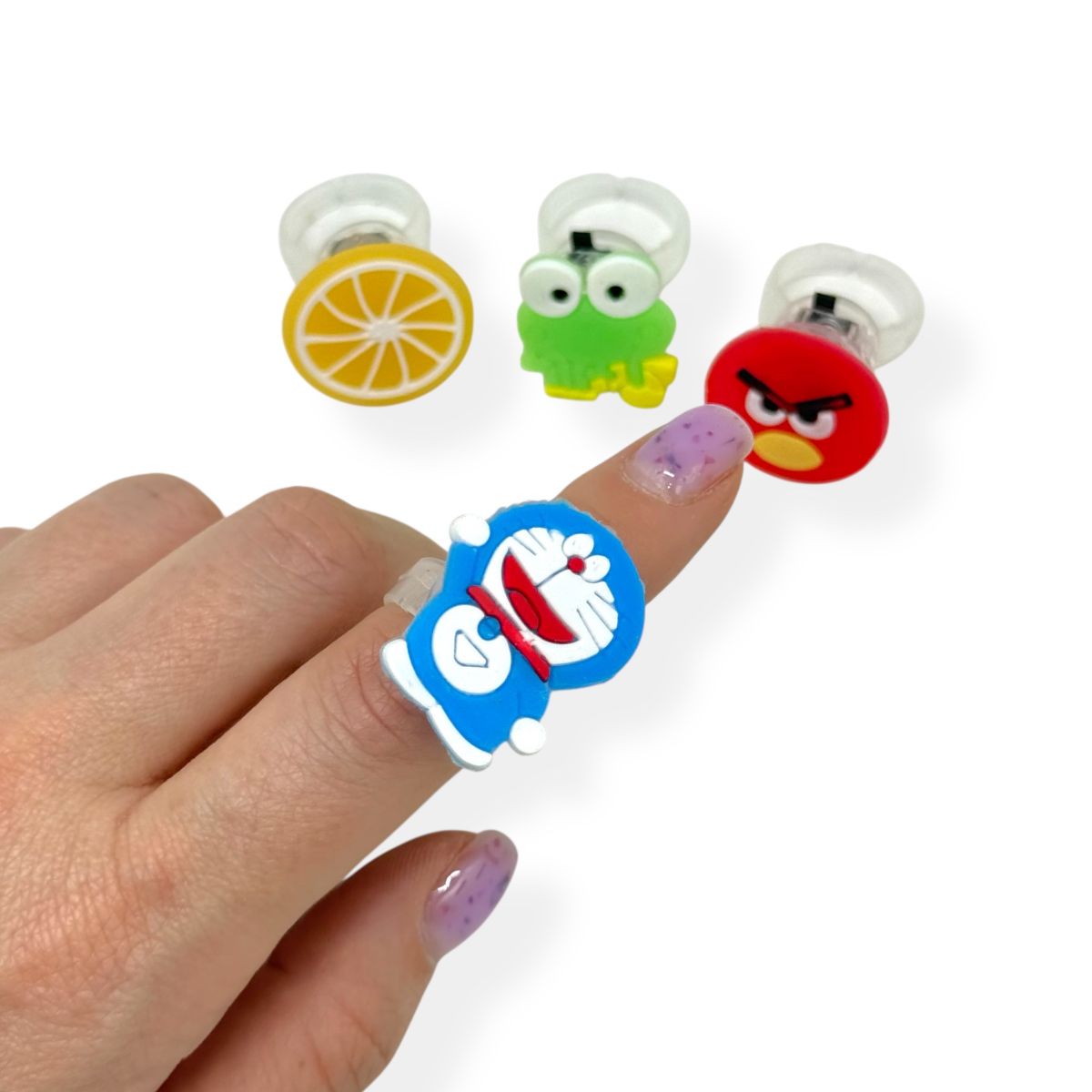 Дитячі кільця, що світяться (на пальці, мікс видів)  фото 2