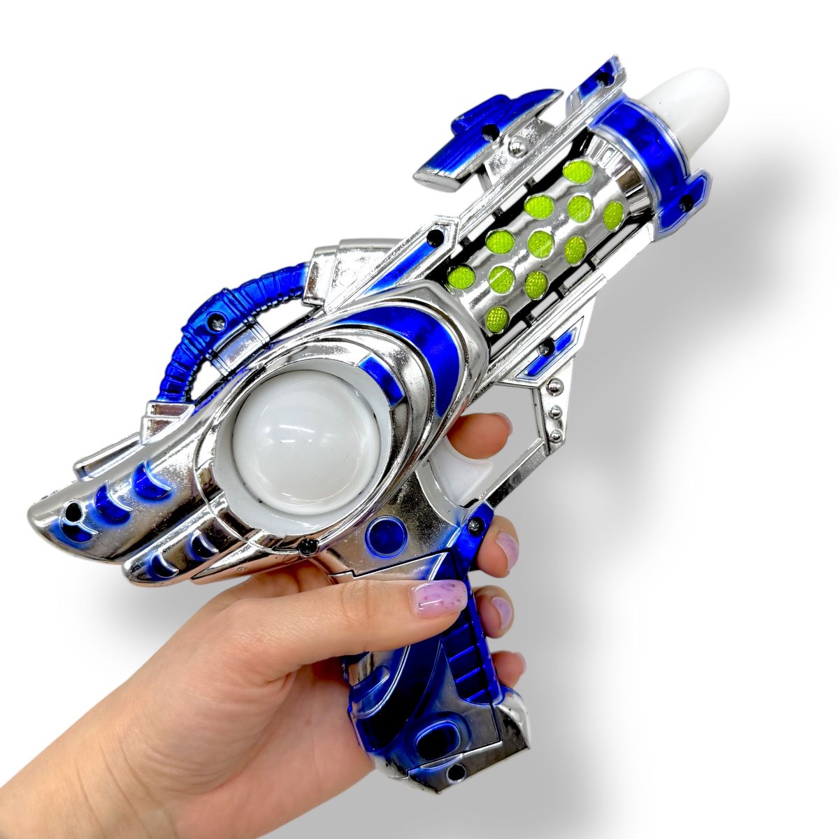 Пістолет, що світиться (на батарейках)  фото 2