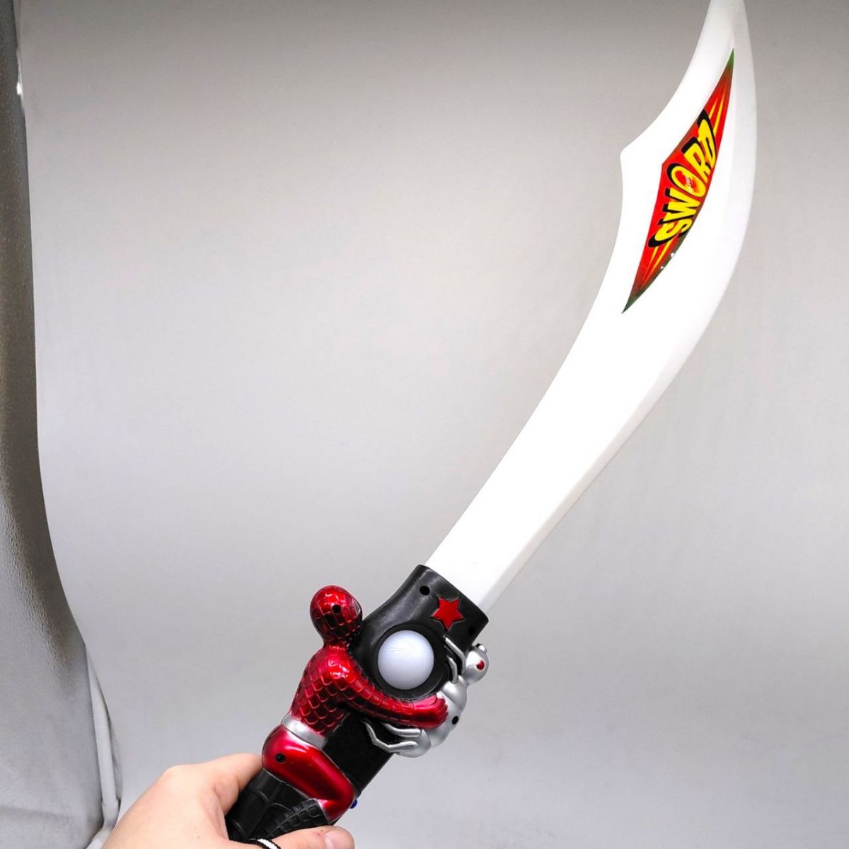 Меч, що світиться (53 см) з Людиною павуком  фото 2