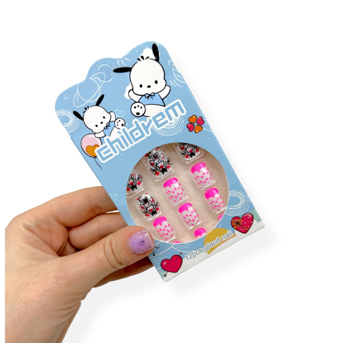 Дитячі накладні нігті (МІКС ВИДІВ)  фото 2