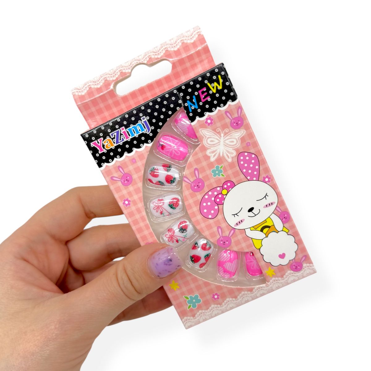 Дитячі накладні нігті (МІКС ВИДІВ)  фото 2