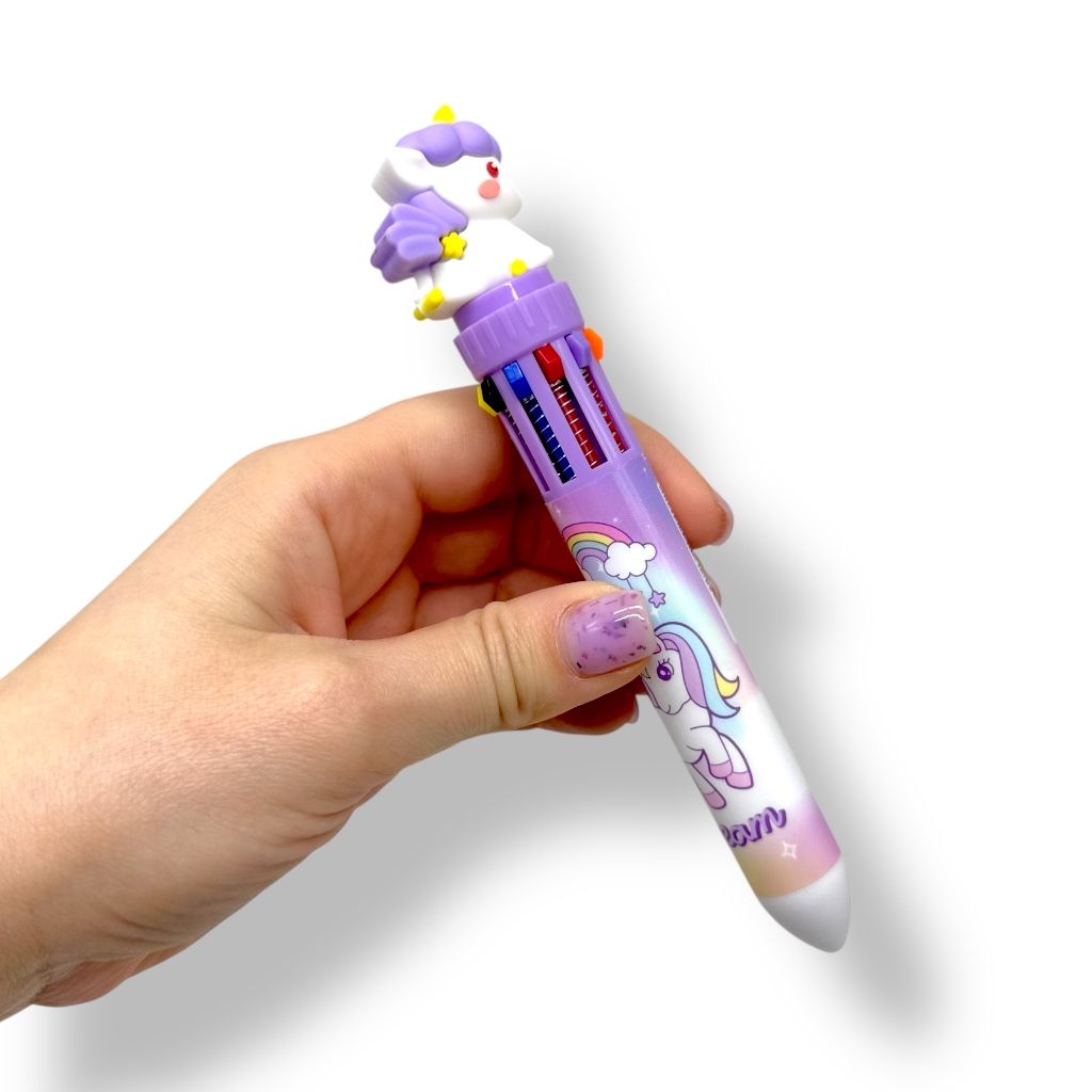 Ручка Єдиноріжка 10 кольорів  фото 2
