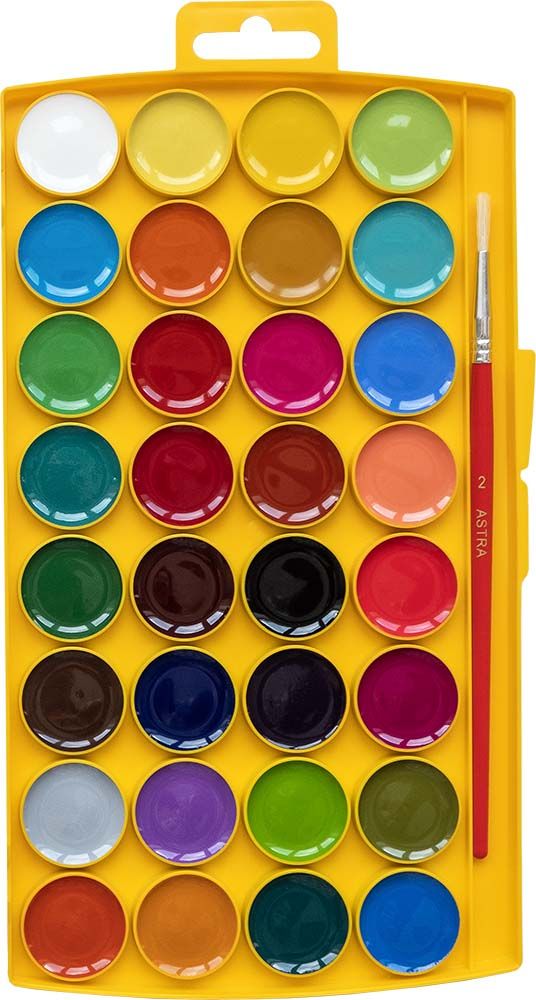 Фарби акварельні медові 32 кольори  фото 2