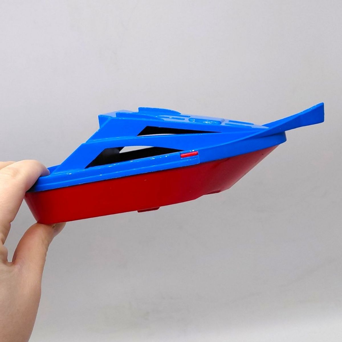 Пластикова іграшка "Катер", СИНІЙ-ЧЕРВОНИЙ  фото 2