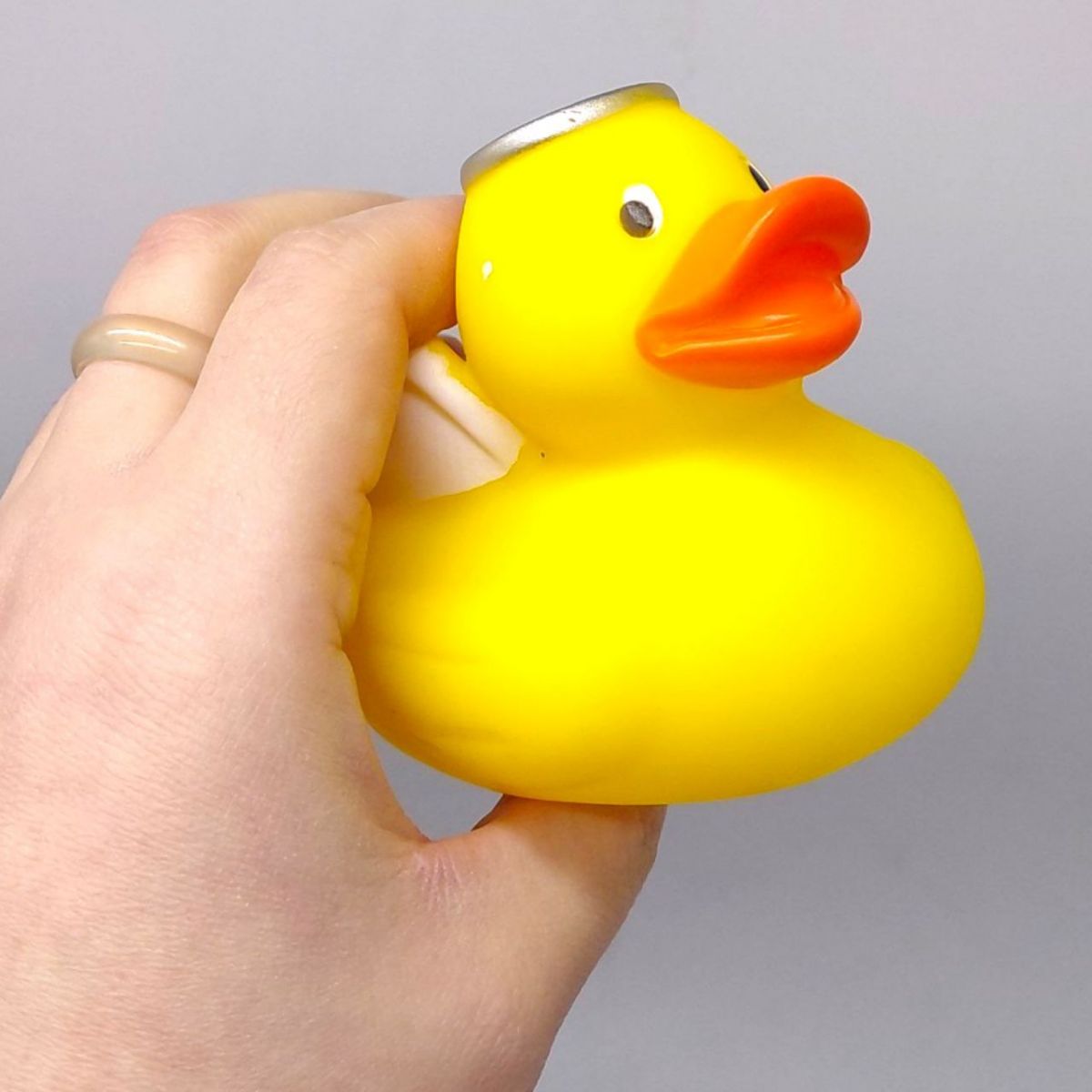 ІГРАШКА ДЛЯ ВАННИ, ГУМОВА "КАЧЕНЯ" (ЯНГОЛ)  фото 2