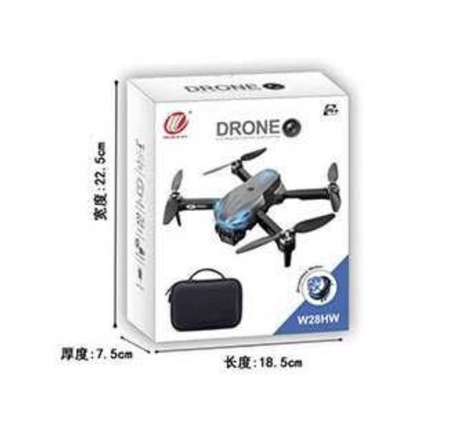 Квадрокоптер на радіокеруванні headless mode, LED light, уникає перешкоди, оберти на 360, керування з додатка, Wi-fi камера, безщітковий мотор, пульт керування 2. 4 G, футляр, в коробці  фото 2