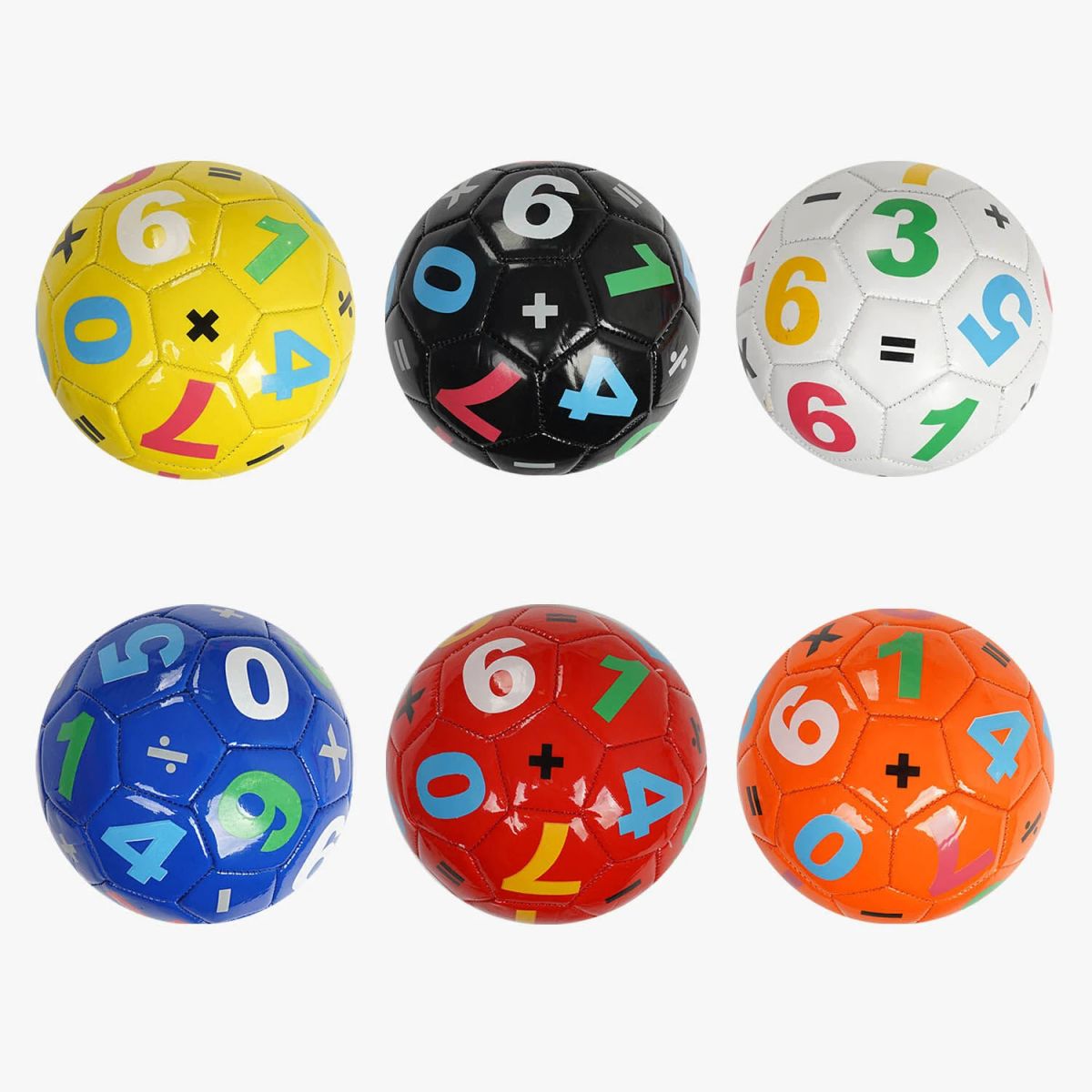 М'яч футбольний №2 "ЦИФРИ" (ЗЕЛЕНИЙ)  фото 2