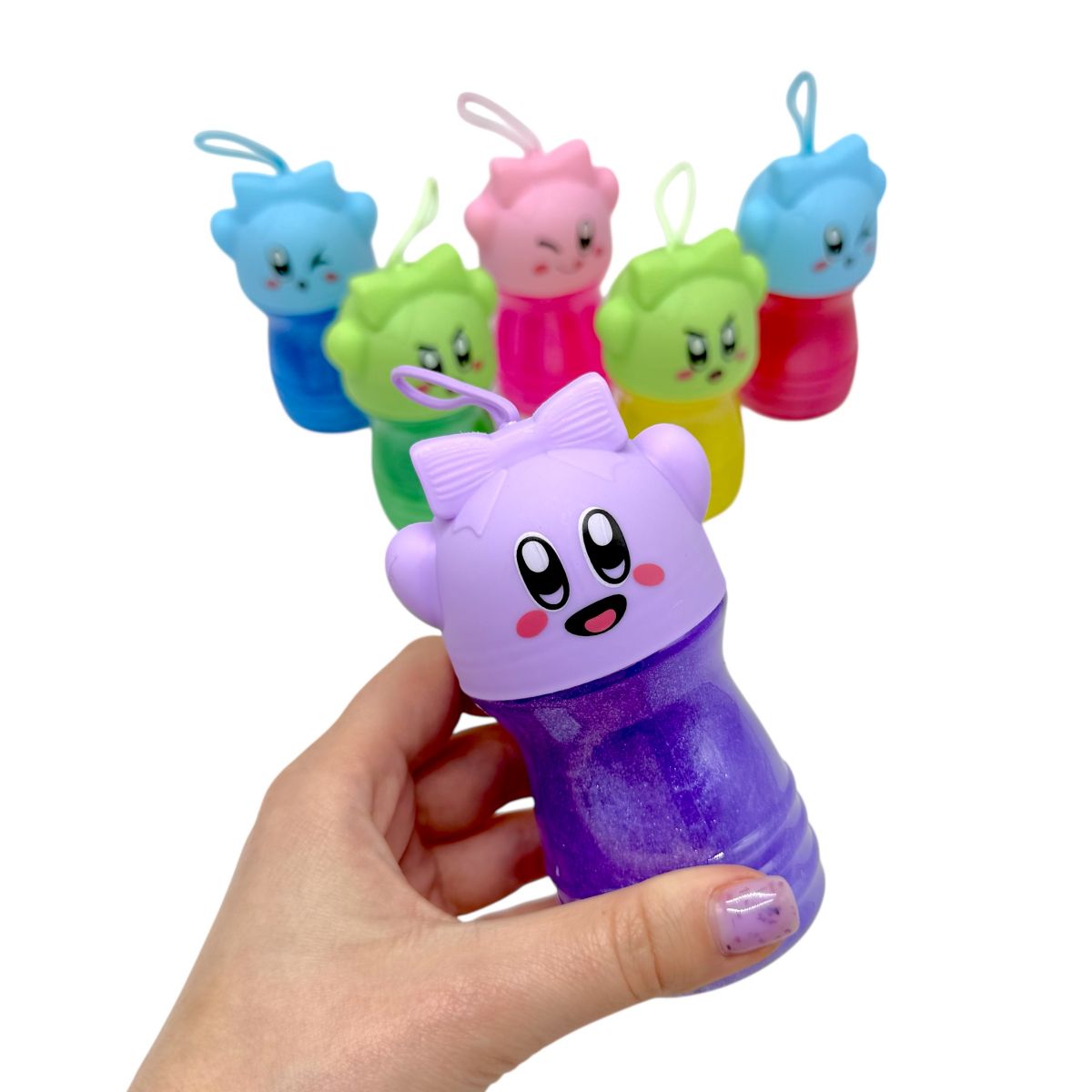 Слайм покемон "Кірбі" (ЧЕРВОНИЙ)  фото 2