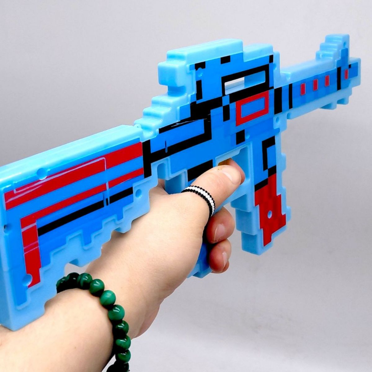 Автомат "MINECRAFT" 39 см (БЛАКИТНИЙ)  фото 2