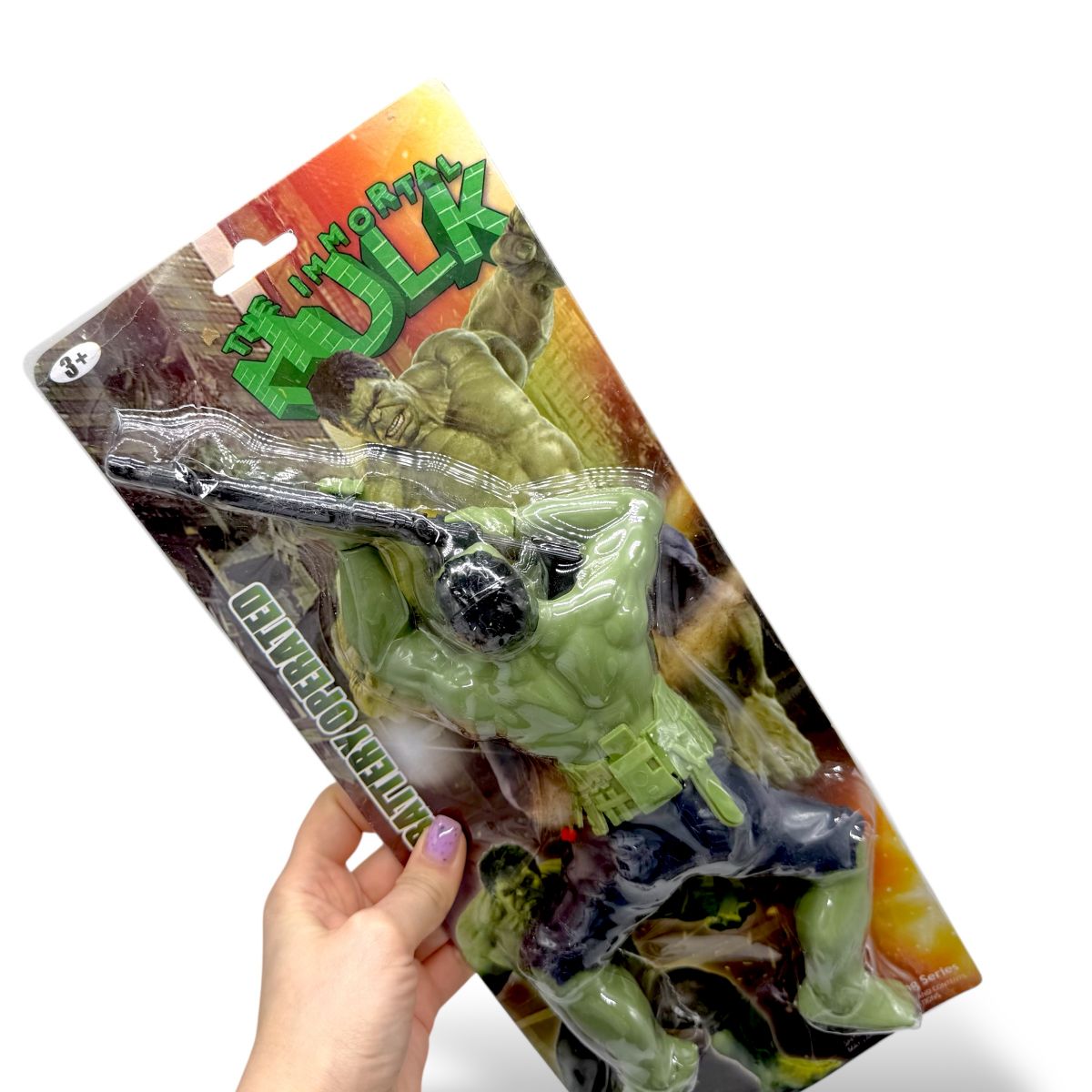 Герої "MARVEL" музичні повзаючі (ХАЛК)  фото 2