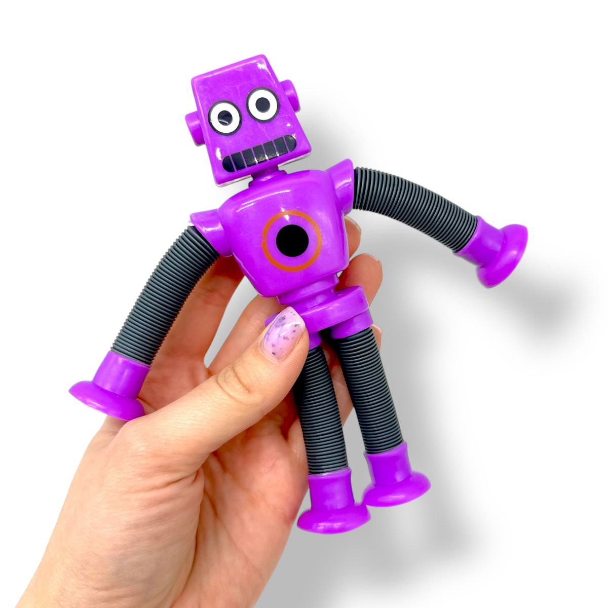Робот з трубами-тягнучками на присосках (ФІОЛЕТОВИЙ)  фото 2
