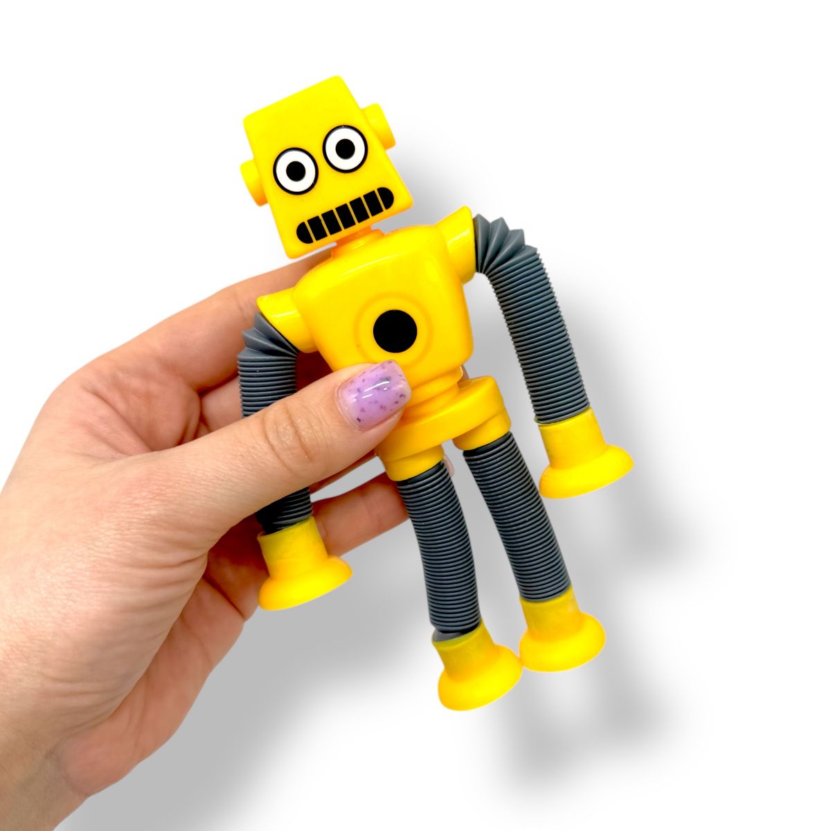 Робот з трубами-тягнучками на присосках (ЖОВТИЙ)  фото 2