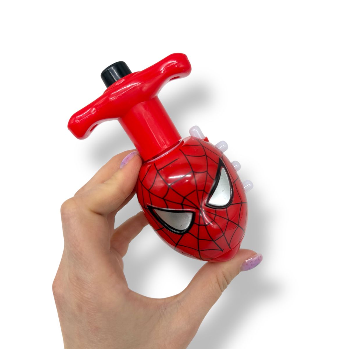 Дзига "Людина-Павук" (ЧЕРВОНА)  фото 2