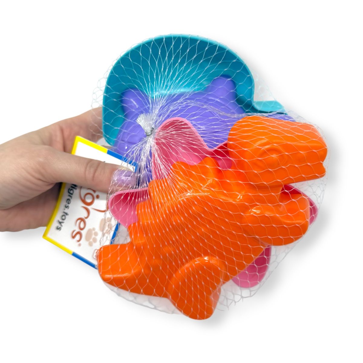 Набір формочок для піску 4 шт (ПАСТЕЛЬ)  фото 2