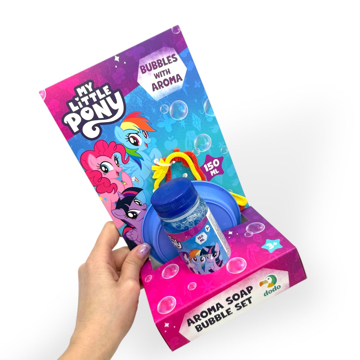 Набір ароматичних мильних бульбашок «My Little Pony».  Об’єм 150 мл  фото 2