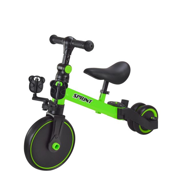 Велосипед 3-х колісний (колеса EVA 9,5х5 дюймів) салатовий  фото 2