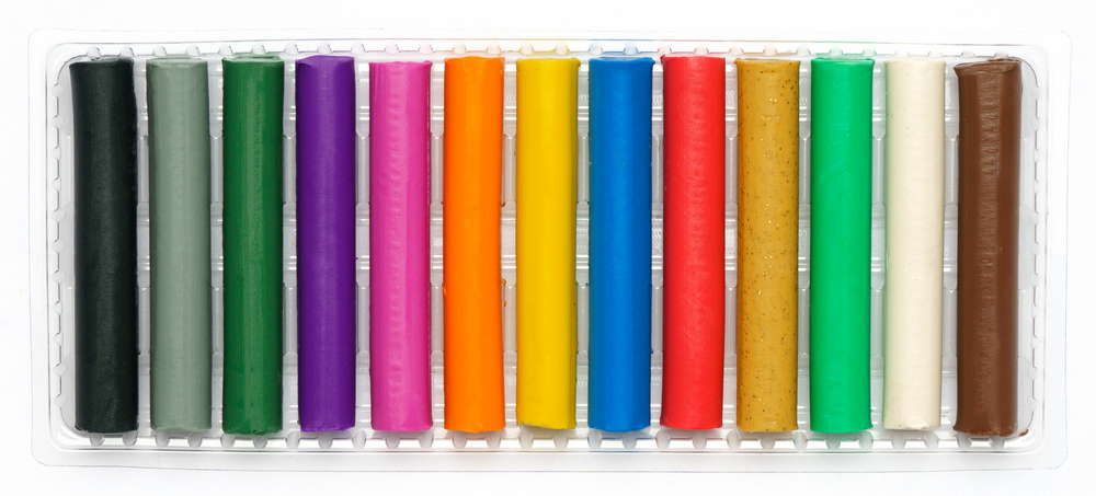 Пластилін круглий, (12+1 шт кольорів)  фото 2