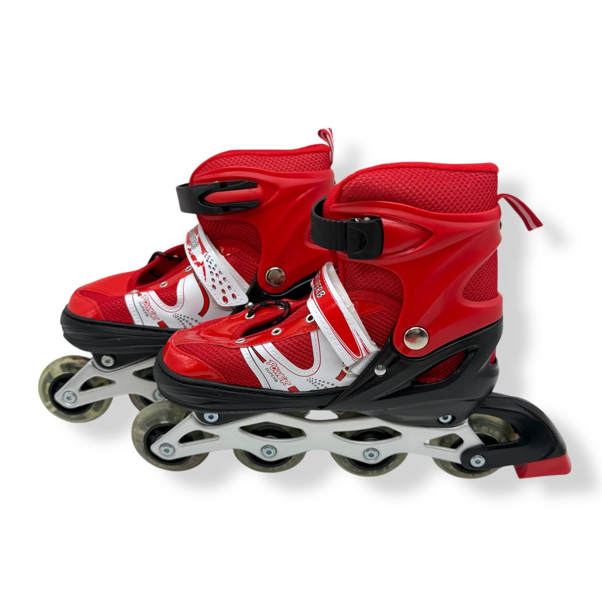 Ролики колеса PVC розмір L (38-41) в сумці (ЧЕРВОНІ)  фото 2