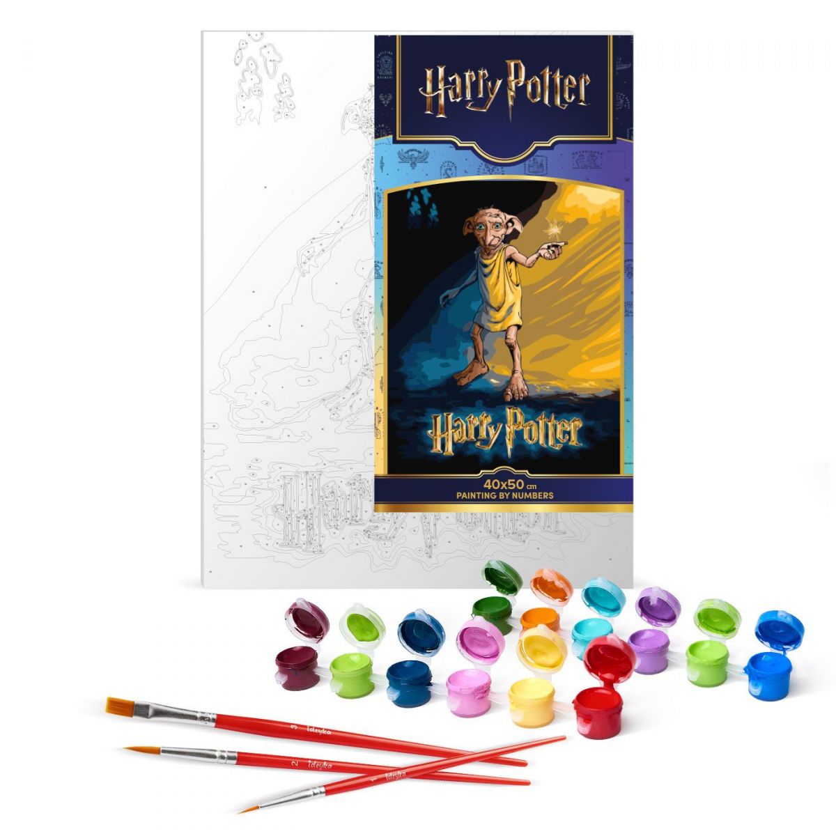 Картина за номерами "Harry Potter: Постер з Добі" 40х50см  фото 2