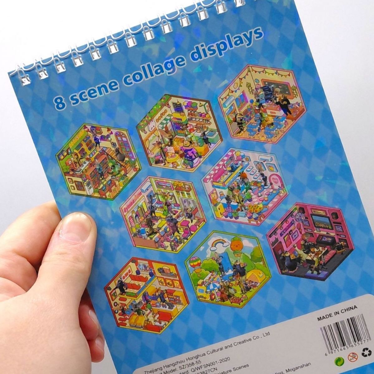 Roombook(Румбук) "Зоотрополіс" (БЛАКИТНИЙ)  фото 2