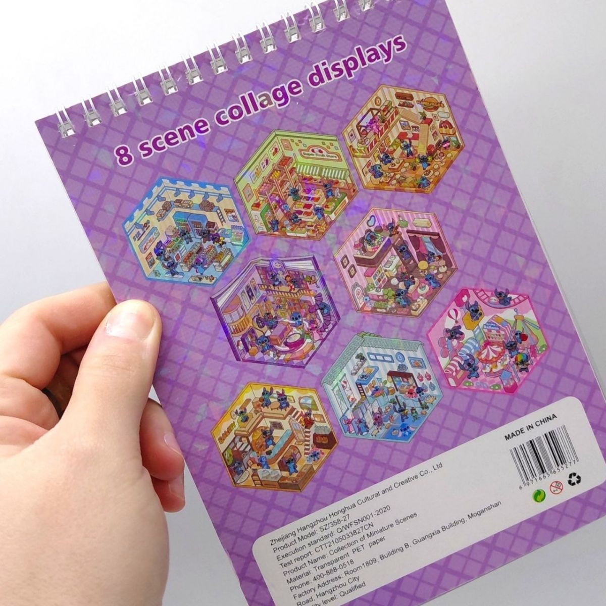 Roombook(Румбук) "STITCH/Стіч" (БУЗКОВИЙ)  фото 2