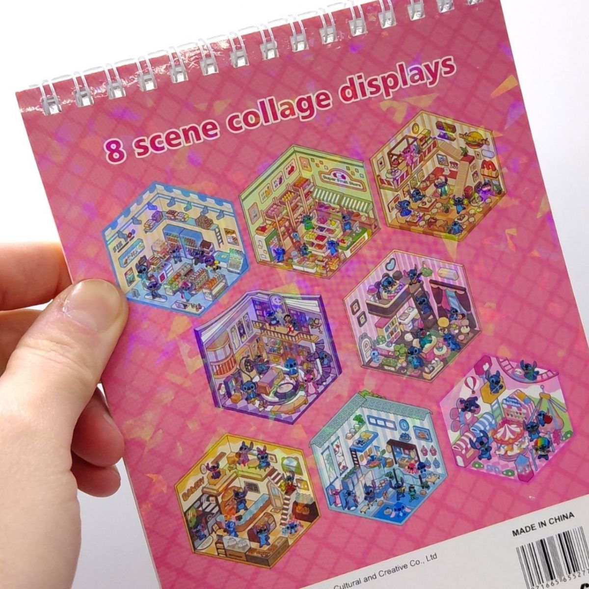 Roombook(Румбук) "STITCH/Стіч" (ПОЛУНИЧНИЙ)  фото 2