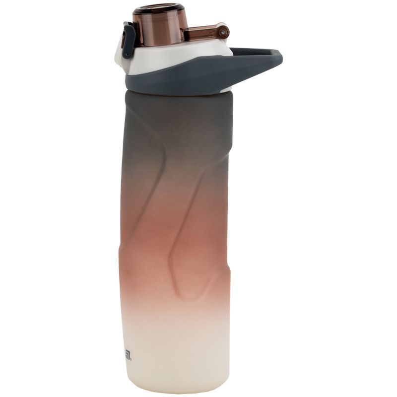 Пляшечка для води 760 мл, сіро-коричнева  фото 2