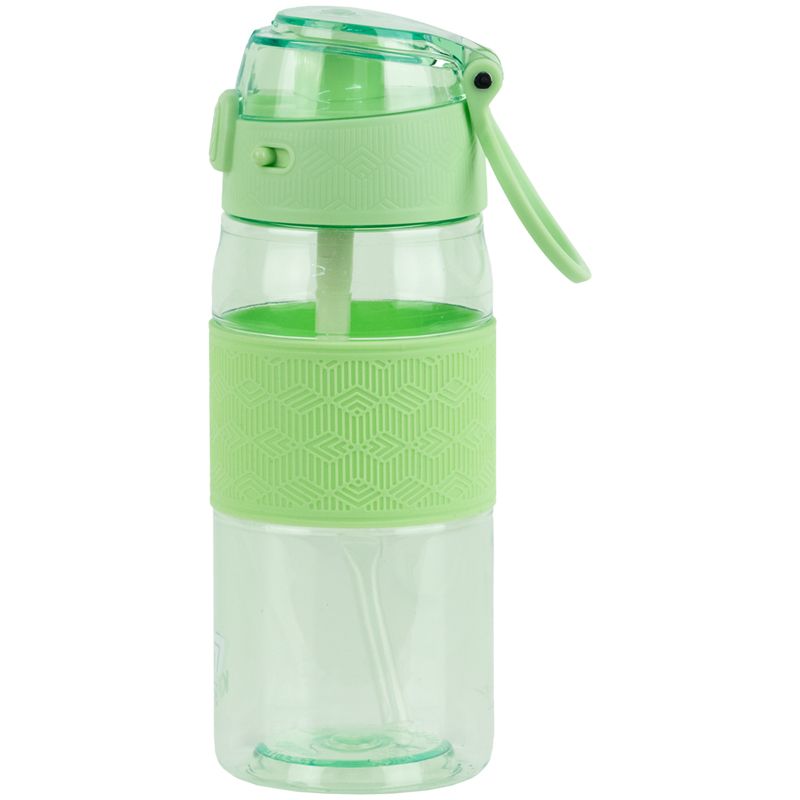 Пляшечка для води 600 мл, зелена  фото 2