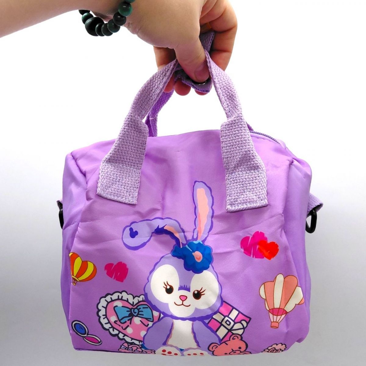 Сумочка текстильна, одне відділення, знімний регульований ремінець (БУЗКОВА)  фото 2