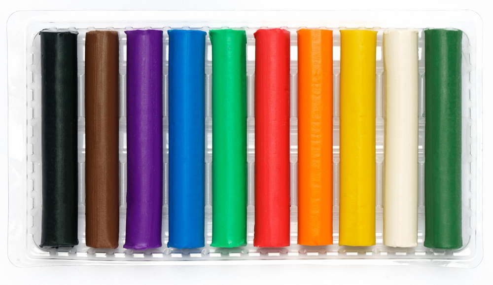 Пластилін круглий (10 кольорів в наборі)  фото 2