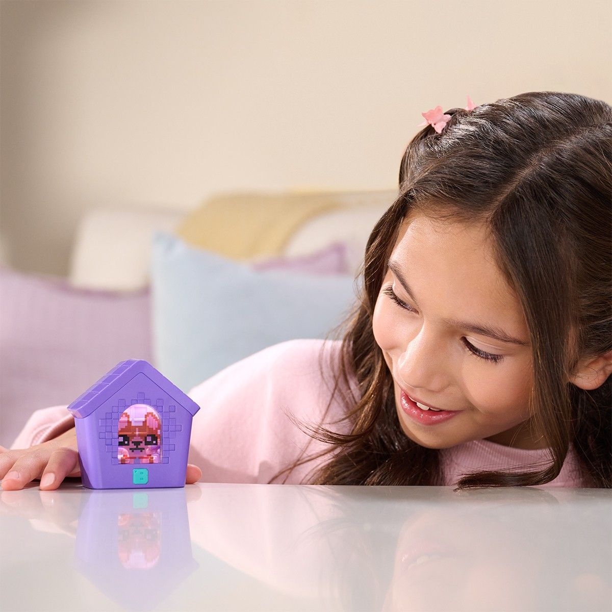 Интерактивная игрушка с виртуальными цифровыми героями Bitzee - Дом собачек  фото 2