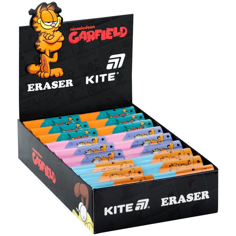 Гумка кольорова GF, асорті  фото 2