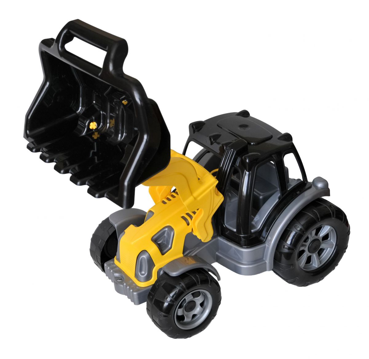 Трактор МAX з ковшем, Tigres жовтий  фото 2