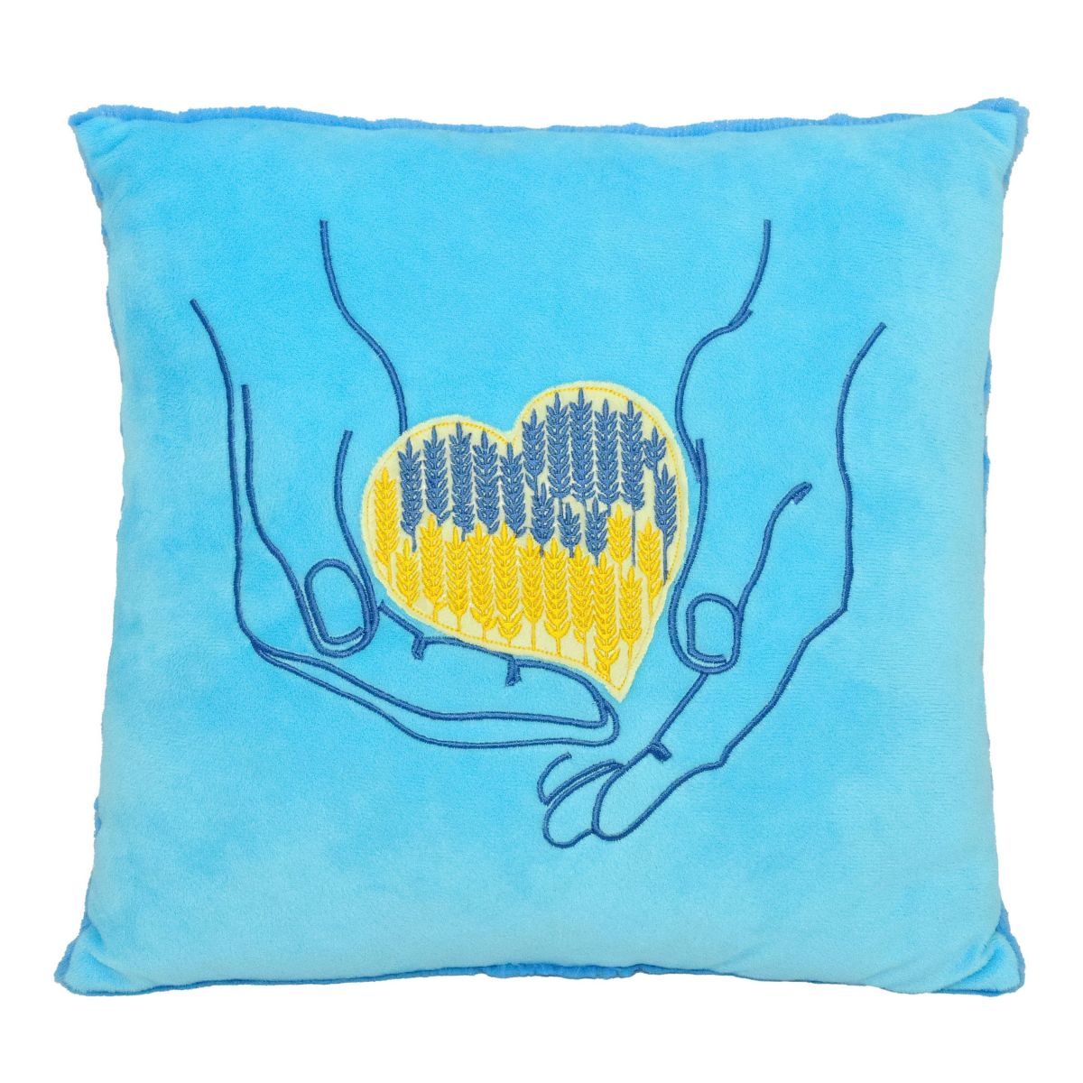 Подушка-сувенір "Серце в долонях", Tigres  фото 2