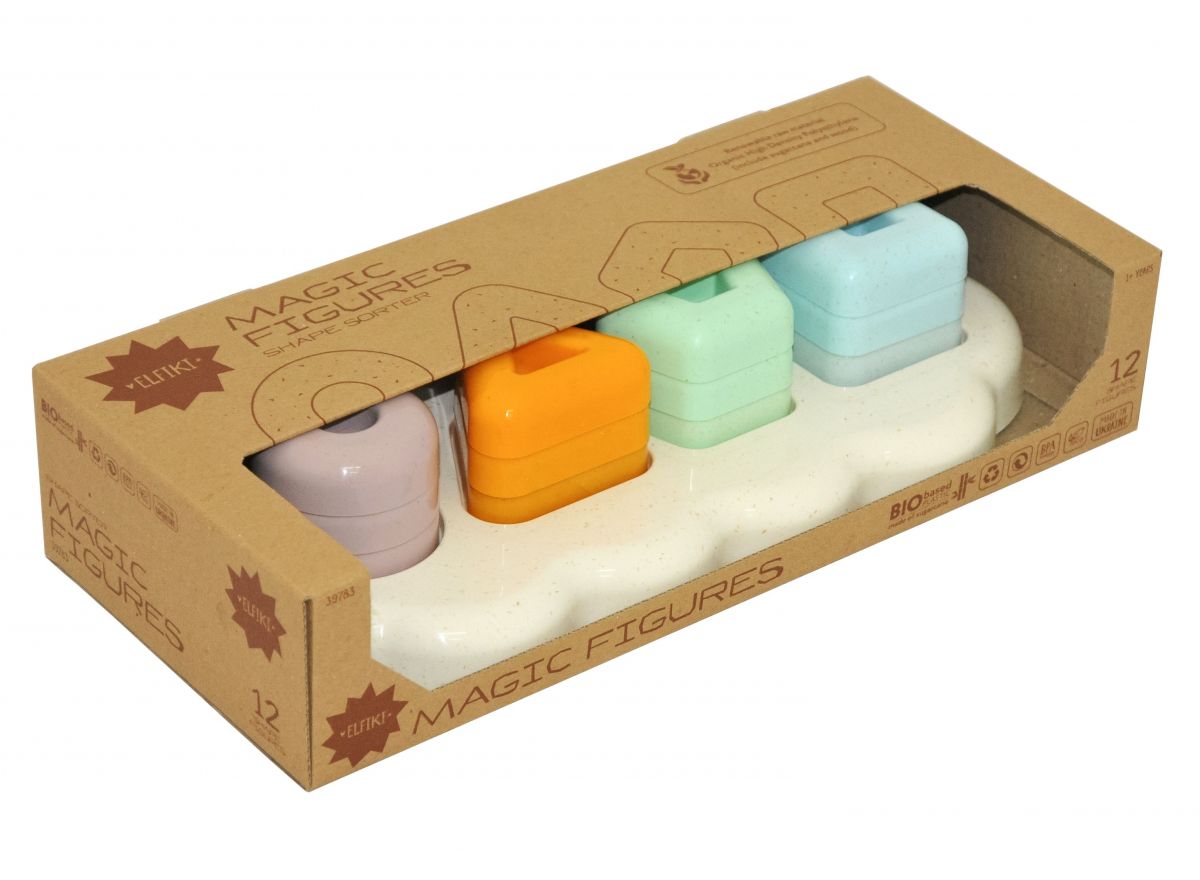 ECO Іграшка-сортер Магічні фігурки, ELFIKI  фото 2