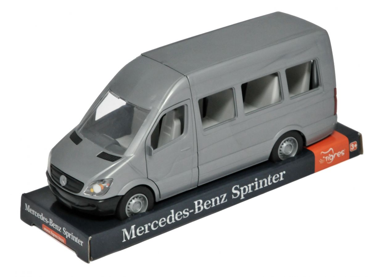 Автомобіль Mercedes-Benz Sprinter пасажирський (сірий) на планшетці, Tigres сірий  фото 2