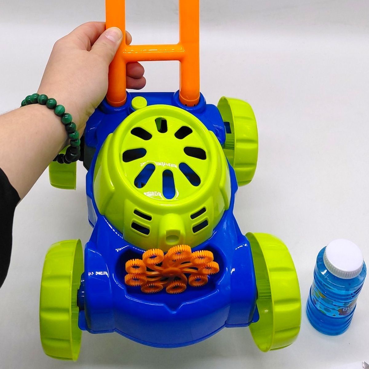 Мильні бульбашки-каталочка  (СИНІЙ)  фото 2