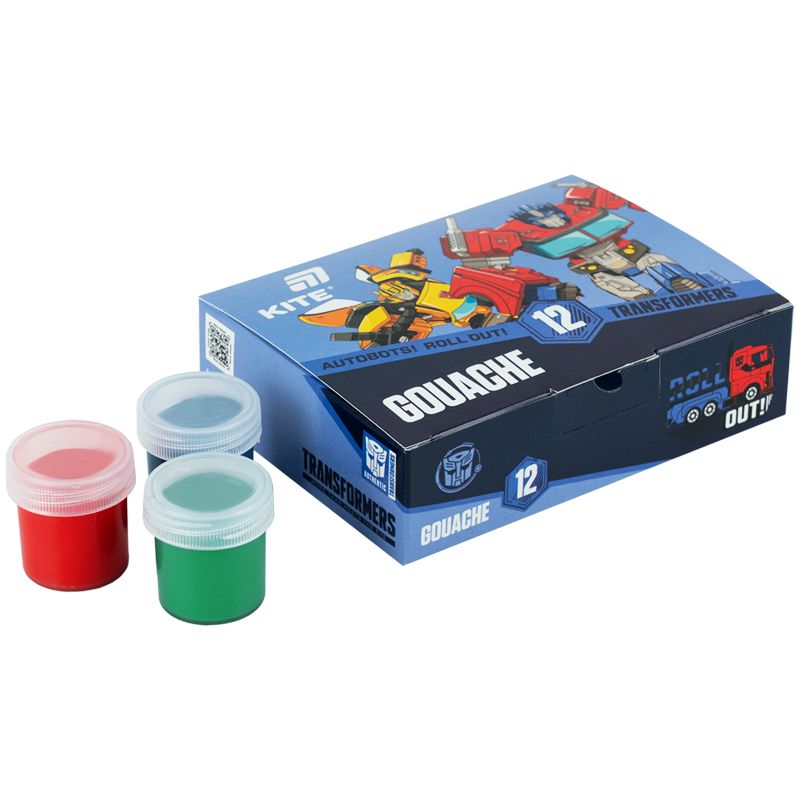 Гуаш, 12 кол. , 20 мл TF  фото 2