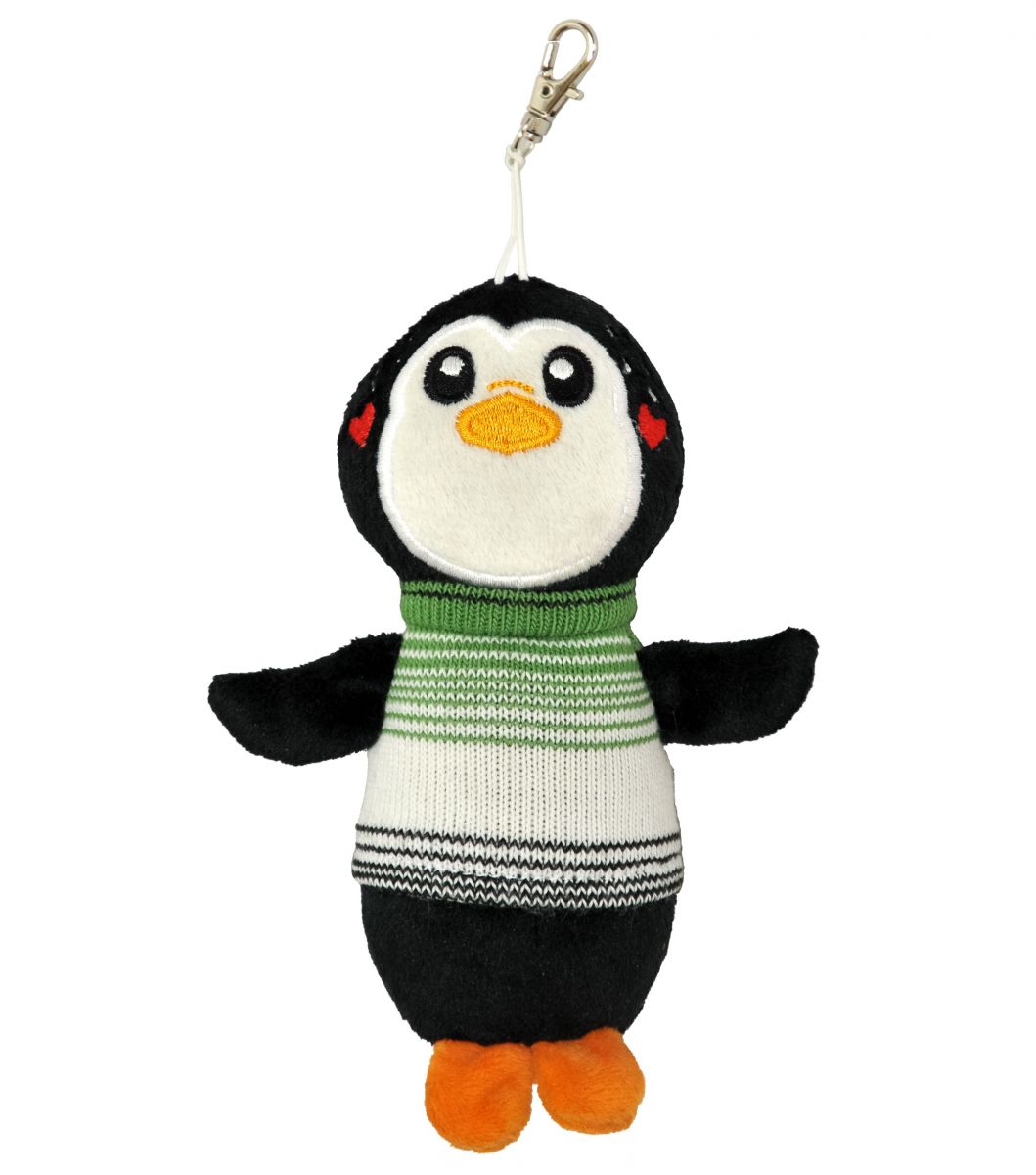 Мʼяка іграшка-брелок "Пінгвін Пік", Tigres  фото 2